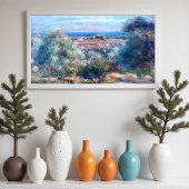 Blick aufs Meer auf August Renoir Poster