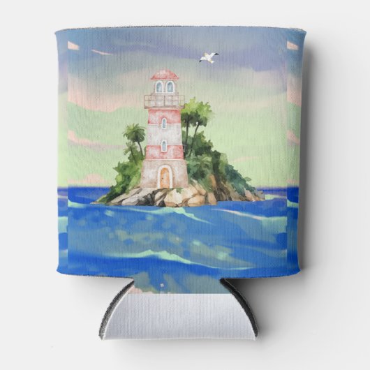 Blick aufs Meer Dosenkühler (Vorderseite)