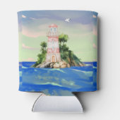 Blick aufs Meer Dosenkühler (Rückseite)