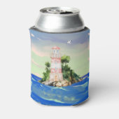 Blick aufs Meer Dosenkühler (Kanne Rückseite)