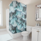 Blick aufs Meer Duschvorhang (Beispiel)