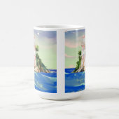 Blick aufs Meer Kaffeetasse (Mittel)