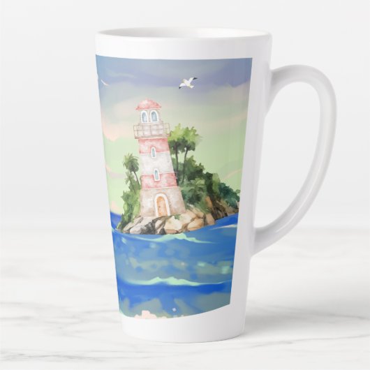 Blick aufs Meer Milchtasse (Rechts)