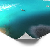 Blick aufs Meer Poster (Ecke)