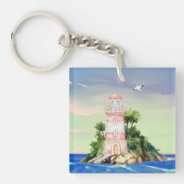 Blick aufs Meer Schlüsselanhänger