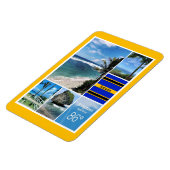 Blick aufs Meer von Barbados Magnet (Linke Seite)