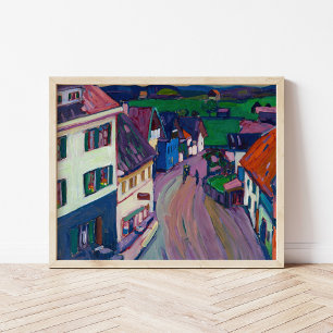 Blick aus dem Fenster des Griesbräu Kandinsky Poster