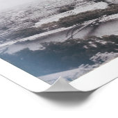 Blick aus dem Mittelalter vom Eiffelturm Poster (Ecke)