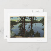 Blick aus der smaragdgrünen Bucht Postkarte (Vorne/Hinten)