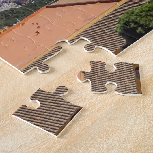 Blick Barcelona vom Tibidabo-Puzzle Puzzle (Seite)