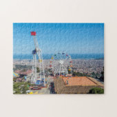 Blick Barcelona vom Tibidabo-Puzzle Puzzle (Horizontal)