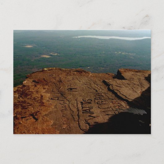 Blick Berg Catskills Postkarte (Vorderseite)