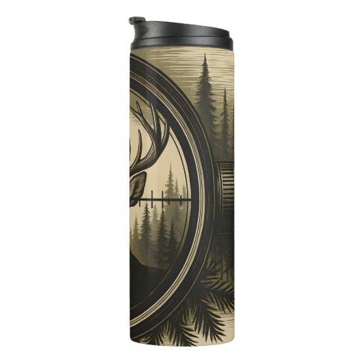 Blick der Jäger, Waldziel Thermosbecher (Nach rechts gedreht)