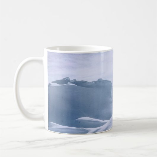 Blick der Schiffs-Ausdauer die Antarktis Kaffeetasse (Links)