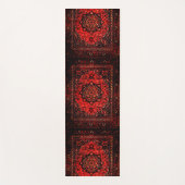 Blick des persischen Teppichs in der Rose tönte Yogamatte (Vorderseite)