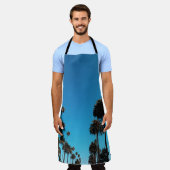 Blick des Wurms auf Bäume Schürze (Getragen)