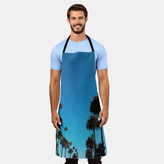 Blick des Wurms auf Bäume Schürze (Getragen)