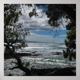 Blick durch das Fenster Poster