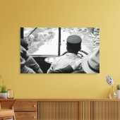 Blick durch das französische Busfenster 1939 Frank Leinwanddruck (Insitu (Wohnzimmer))