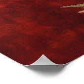 Blick durch das Keyhole von Hans Zatzka Poster (Ecke)