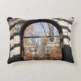 Blick durch den Ruin Dekokissen