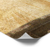 Blick durch den Zaun Poster (Ecke)