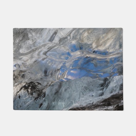 Blick durch dicken Eis Fußmatte (Vorderseite)