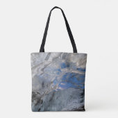 Blick durch dicken Eis Tasche (Rückseite)