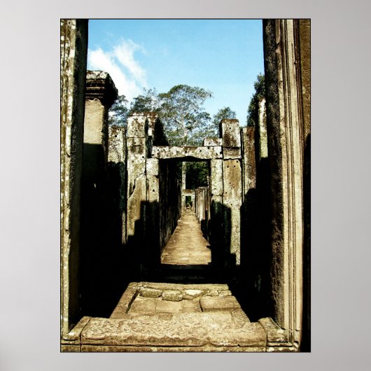 Blick durch die kambodschanische Geschichte Poster (Vorne)