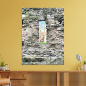 Blick durch eine römische Mauer Leinwanddruck (Insitu (Wohnzimmer))