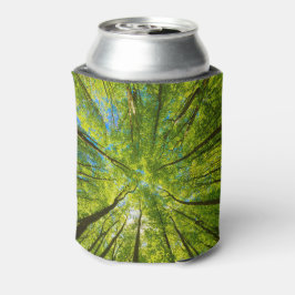 Blick durch grüne Blätter Dosenkühler