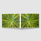 Blick durch grüne Blätter Gästebuch (Voll)