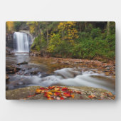 Blick Glass Falls Pisgah National Forest Fotoplatte (Vorderseite)