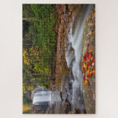 Blick Glass Falls Pisgah National Forest Puzzle (Vertikal)