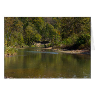 Blick hinunter auf Bryant Creek