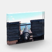 Blick hinunter zum Fass Fotoblock (Links)