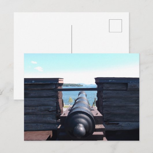 Blick hinunter zum Fass Postkarte (Vorne/Hinten)