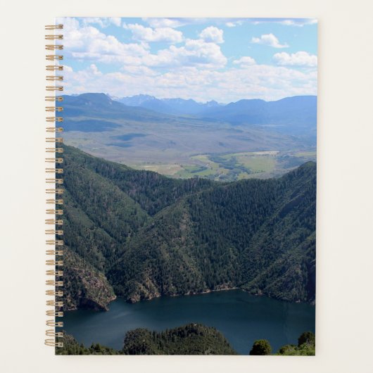 Blick hinunter zum Gunnison River Planer (Vorderseite)