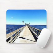 Blick hinunter zum Pier Mousepad (Mit Mouse)