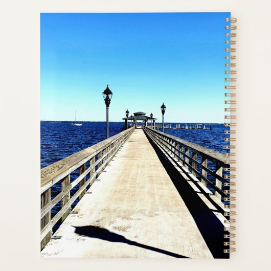 Blick hinunter zum Pier Planer (Rückseite)