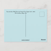 Blick in Arles mit Irisch von Vincent Van Gogh Postkarte (Rückseite)