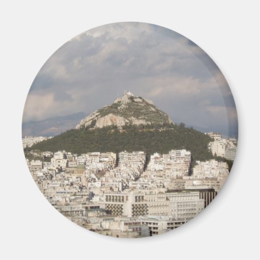 Blick in Athen Magnet (Vorne)