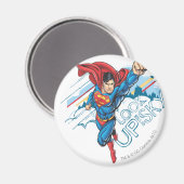 Blick in den Himmel Magnet (Vorderseite/Rückseite)