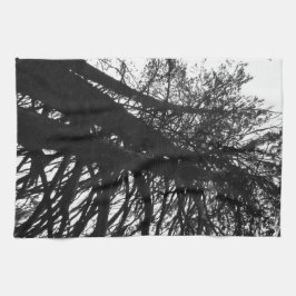 Blick in die Bäume Geschirrtuch