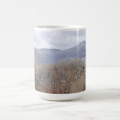 Blick in die Berge Kaffeetasse (Mittel)