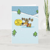 Blick in die Welt Hanukkah Karte (Vorderseite)