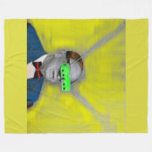 Blick in die Zukunft Fleecedecke (Vorderseite (Horizontal))