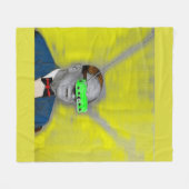 Blick in die Zukunft Fleecedecke (Vorderseite (Horizontal))