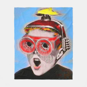 Blick in die Zukunft Fleecedecke