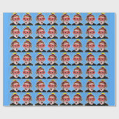 Blick in die Zukunft Geschenkpapier (Flach)